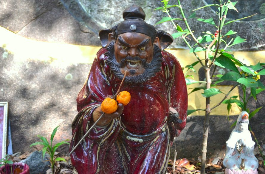 Idoles Wu Tip Shan Path Fanling Hong Kong Trek