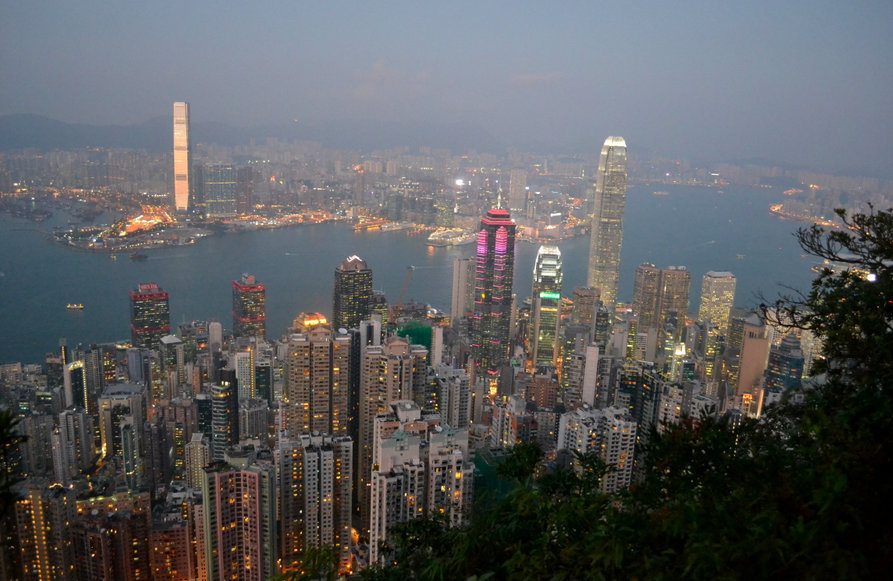 Morning Trail Victoria Peak Hong Kong