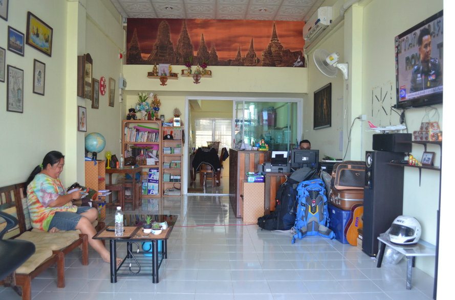 Entrée Room 31 Ayutthaya Thailande