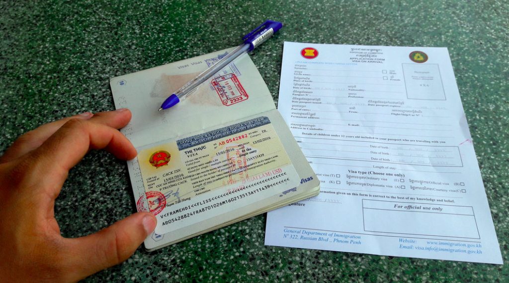 Poste Frontière - Visa Cambodge Moc Baï 2