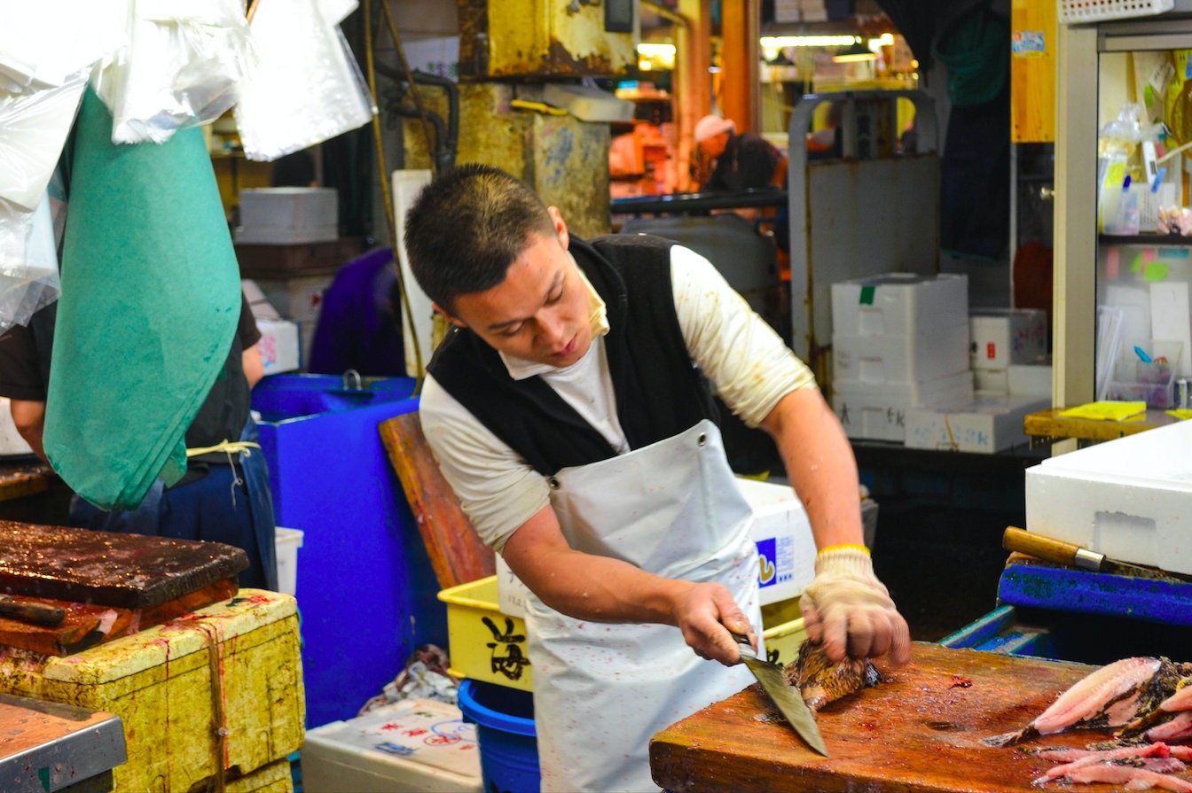 Marché Tsukiji Tokyo Japon 4