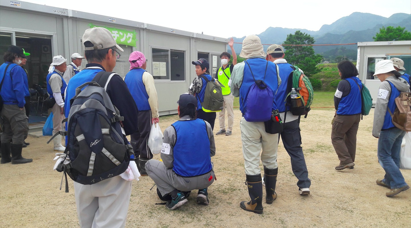 Séisme Kumamoto Volontariat Minami Aso 1