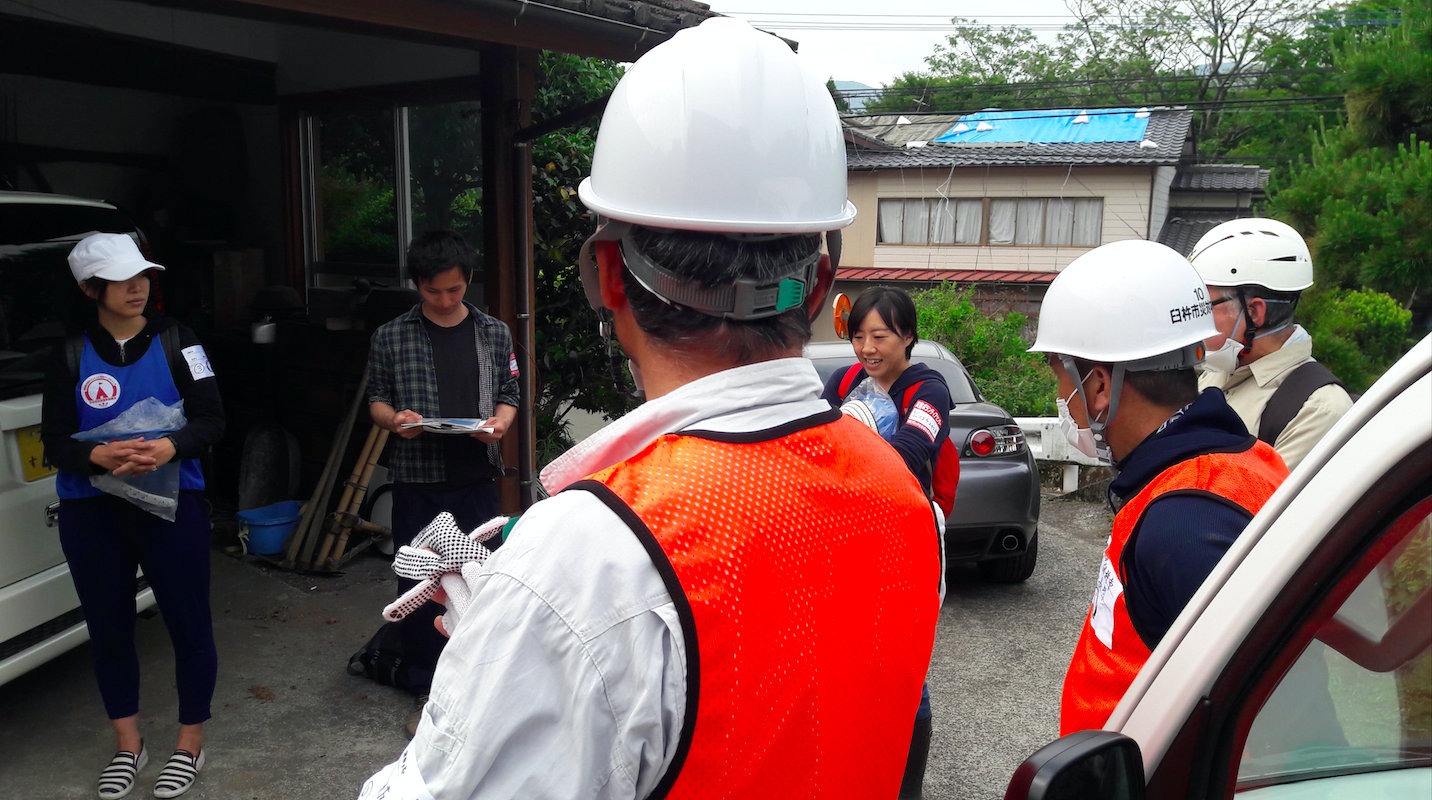 Séisme Kumamoto Volontariat Minami Aso 4
