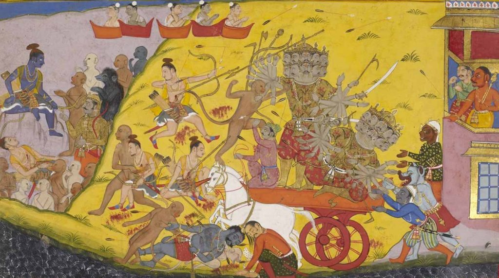 Scene Ramayana Hindousime