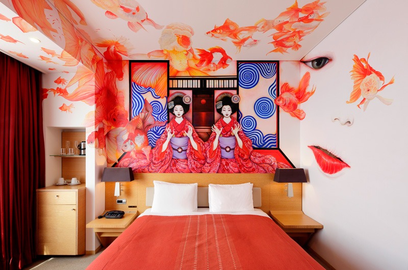 Park Hotel Tokyo - Chambre Geisha Goldfish Room