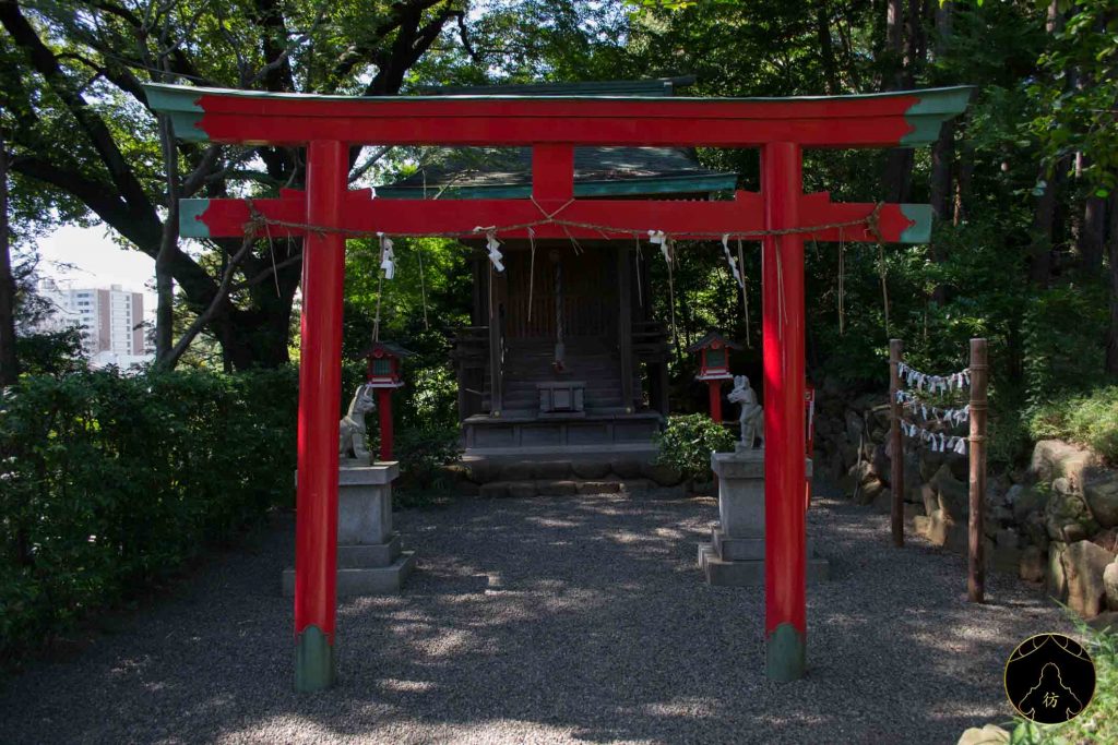 Shiratama Inari Shrine Torii Chinzando Hotel Tokyo