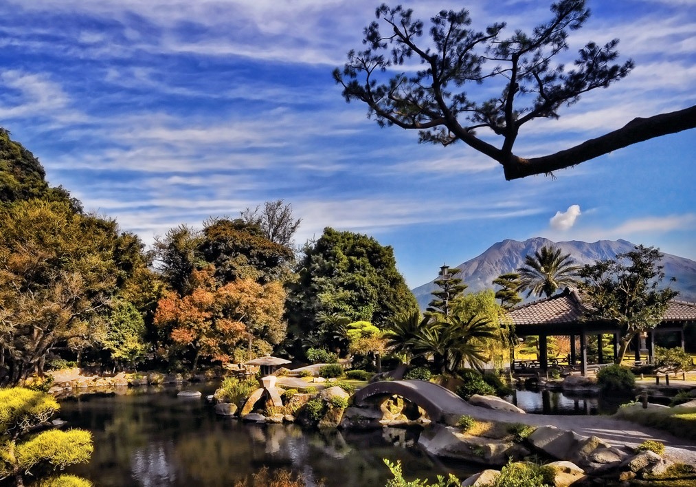 7. Kagoshima Japan - Sengan-en Garden