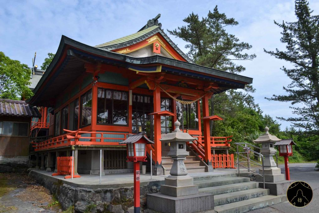 Sakurajima Japon Kyushu - Le sanctuaire Tsukiyomi 05