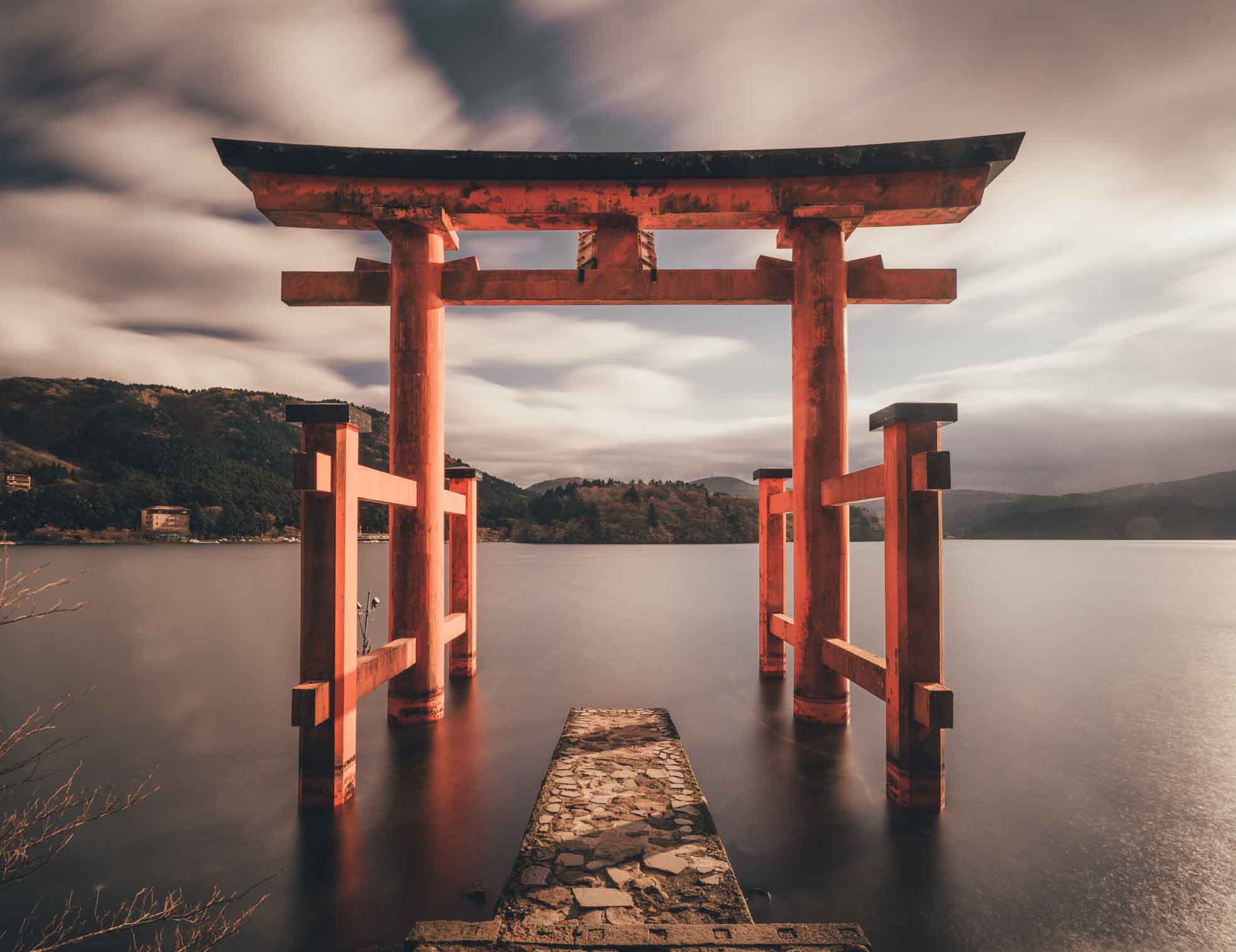 Visiter le Japon - Le sanctuaire de Hakone