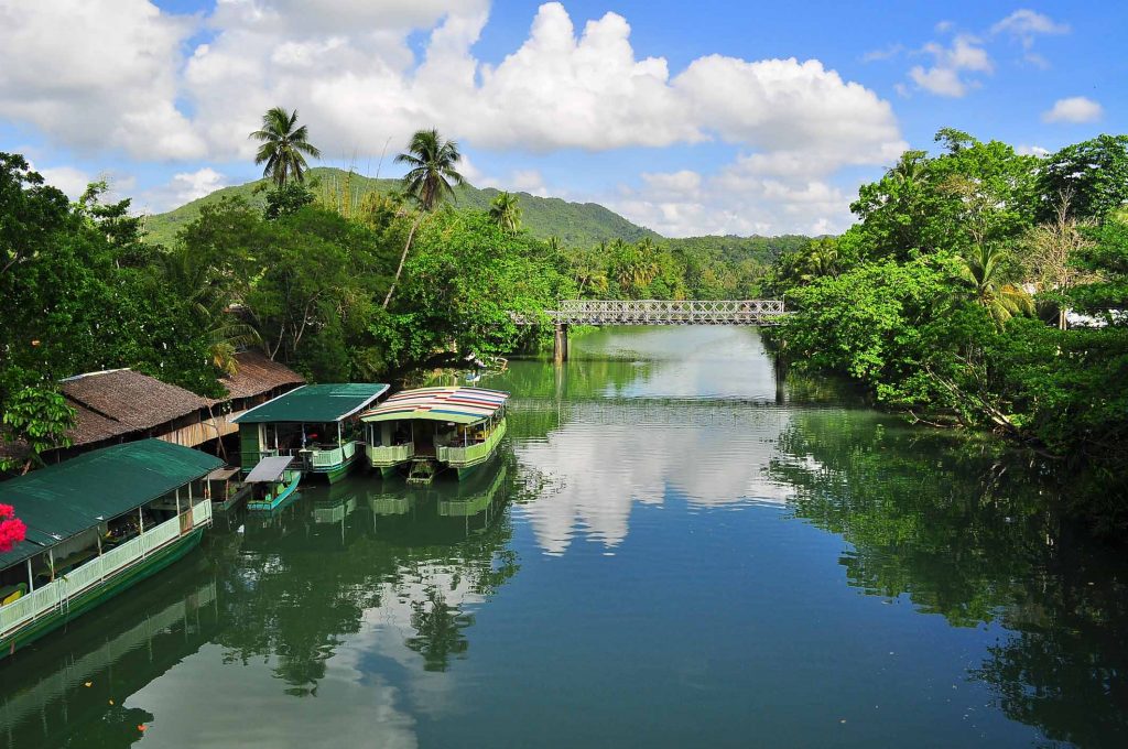 Bohol Philippines - La rivière de Loboc