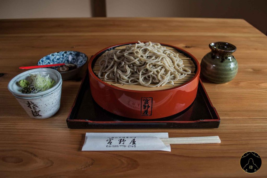 Niigata Japon - Dégustation de Soba au restaurant Miyanoya 09