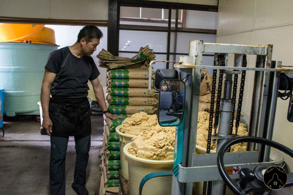Niigata Japon - Visite de la fabrique de Sauce Miso Kizu-Jyozo 04