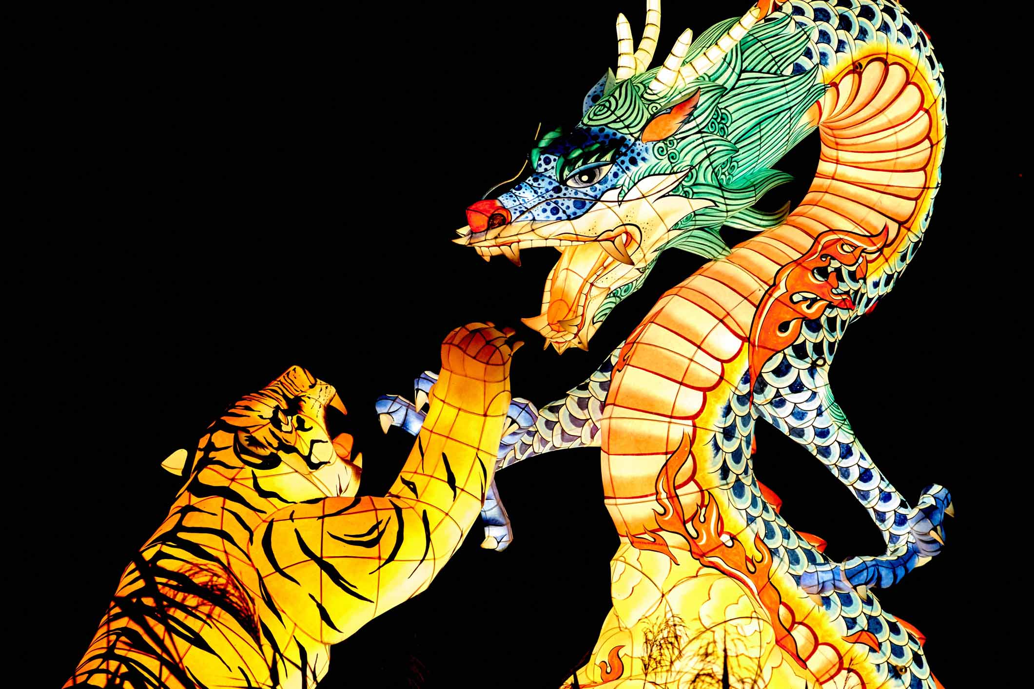 Visit Korea Tourism Travel Tiger Dragon