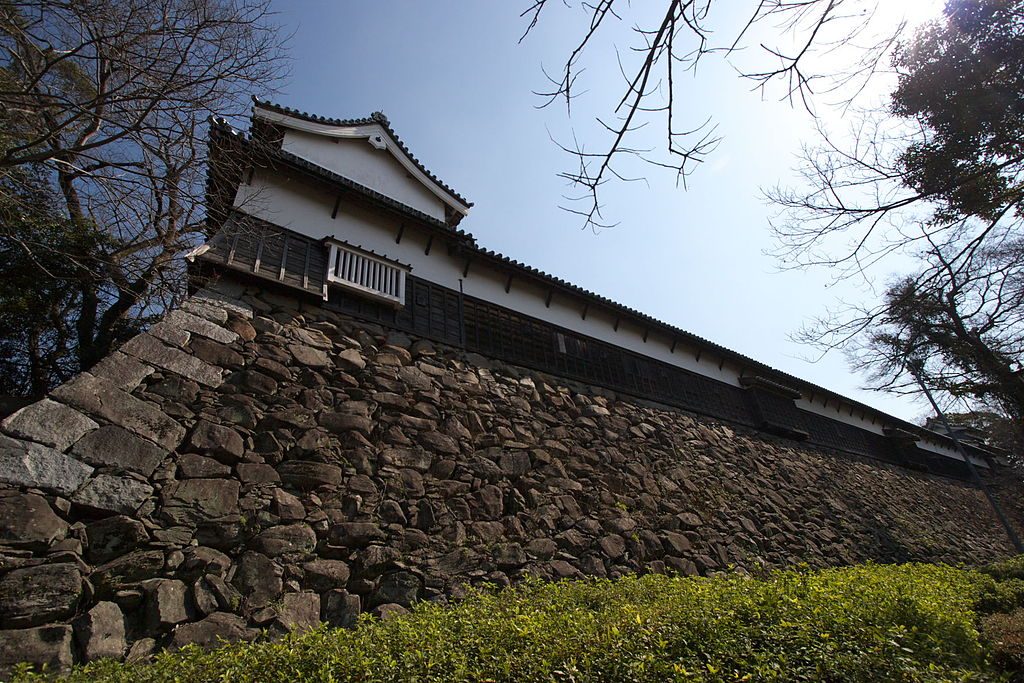 Fukuoka Japon Chateau de la ville