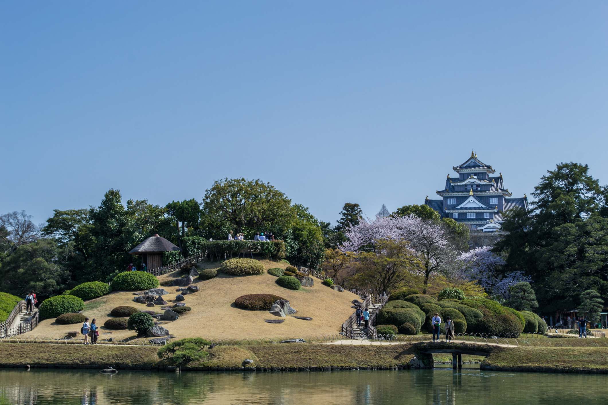 Okayama Japon - Le jardin Korakuen et le Chateau de la ville Couverture