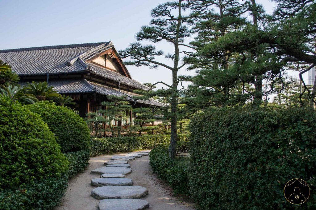 Takamatsu Japon - Le chateau de la ville 01