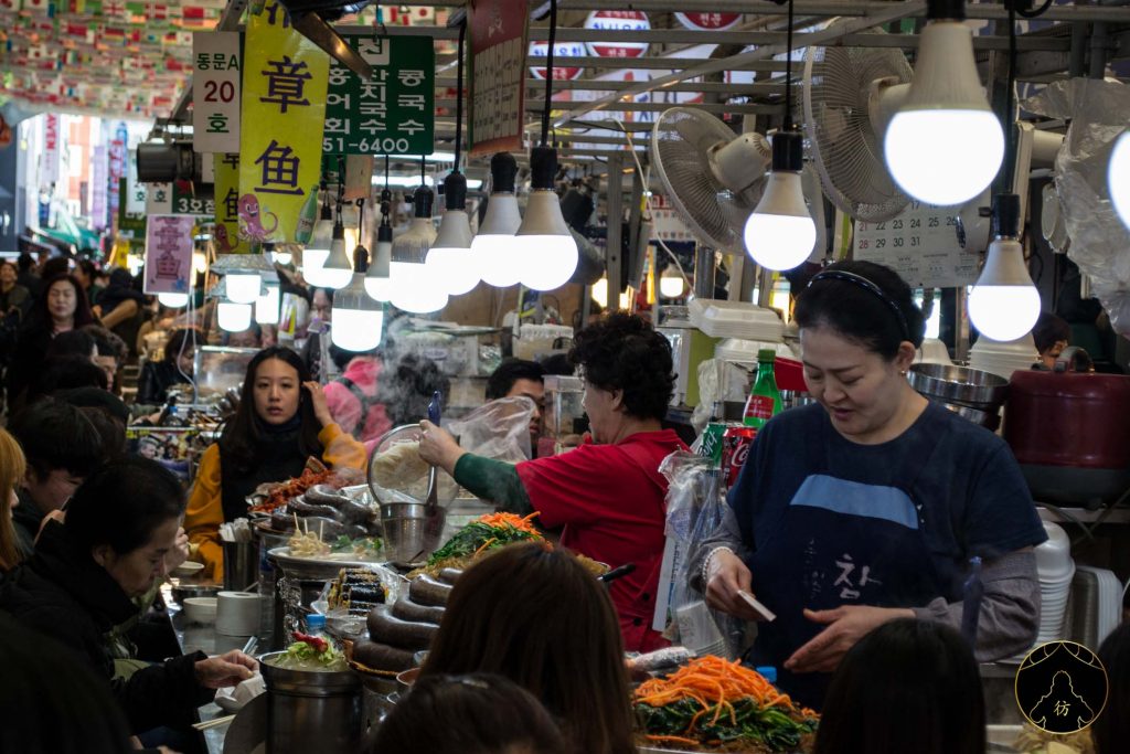 7. Visiter Seoul - Le marché Gwangjang 06