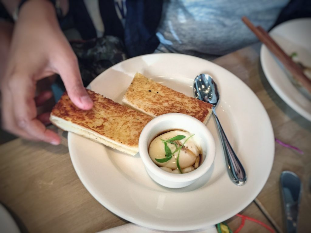 Singapore Food #1 – (Breakfast) Kaya Toast and a Cup of the Local Brew