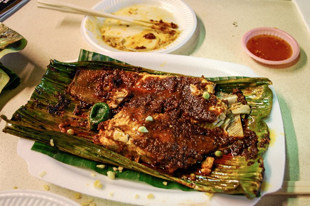 Singapore Food #4 – (Lunch) Barbecued Stingray