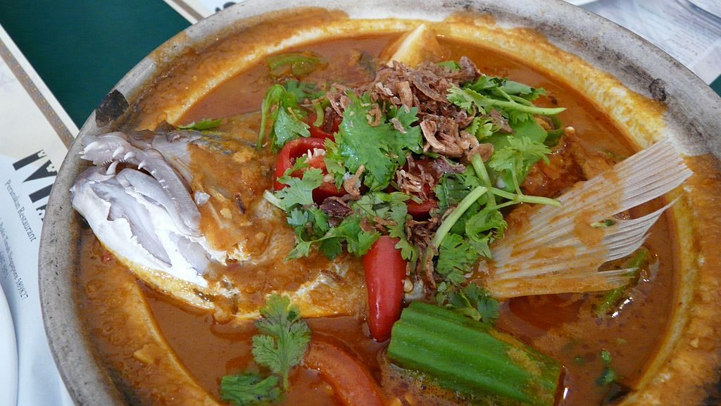 Singapore Food #8 – (Dinner Dish 2) Fish Head Curry
