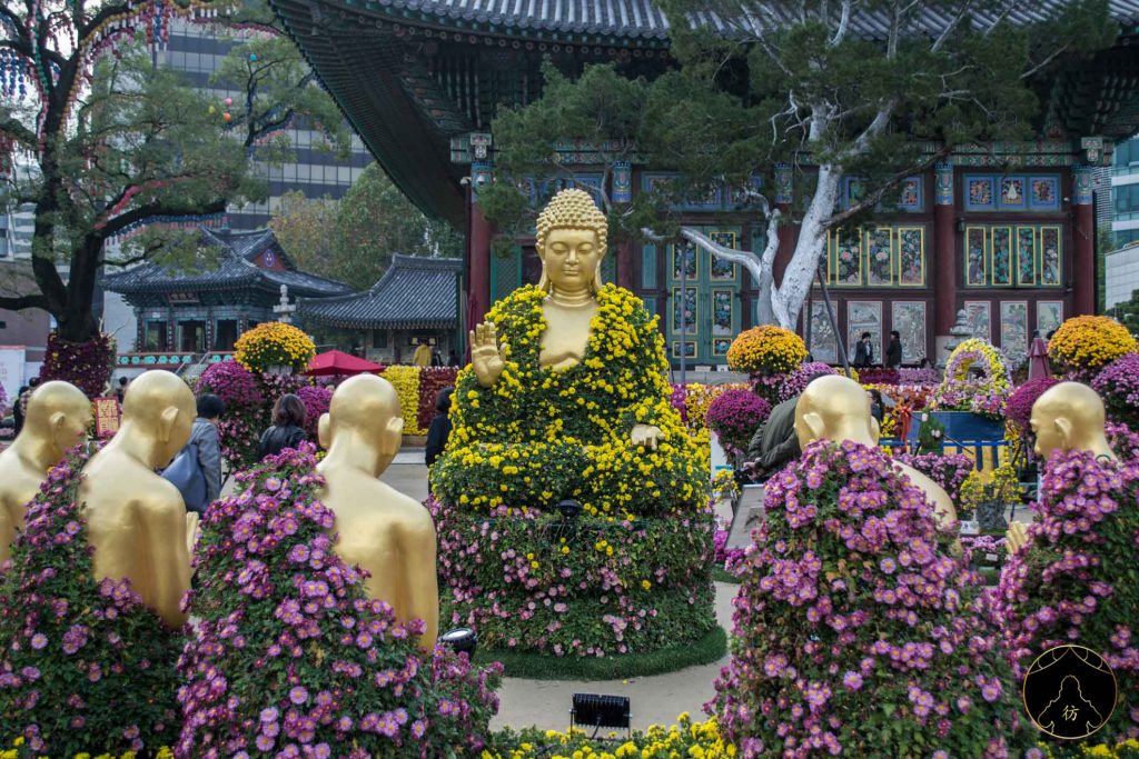 Visiter Seoul - Le temple Jogyesa 06
