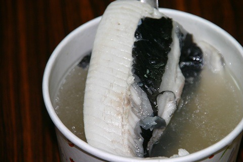 Tainan Taiwan - Milk Fish Belly Soup