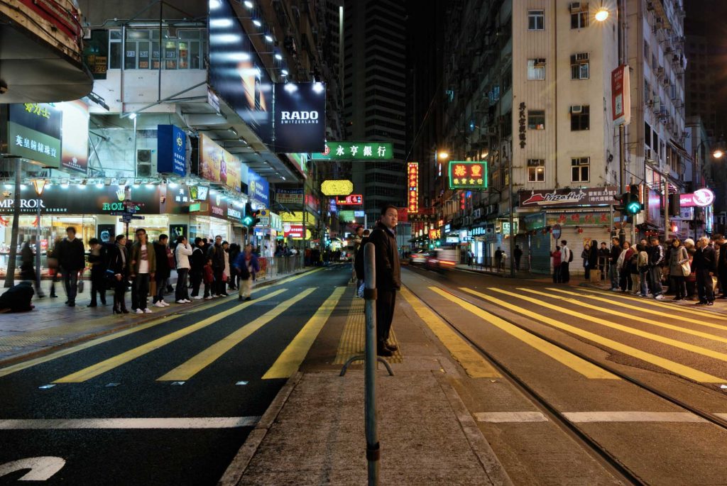 Hong Kong Streets Causeway Bay Time Square