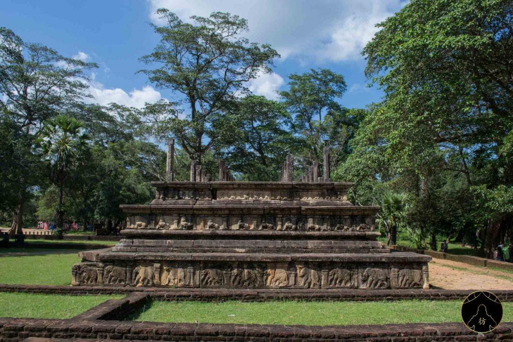 Polonnaruwa Sri Lanka - L'ancien palais royal 5