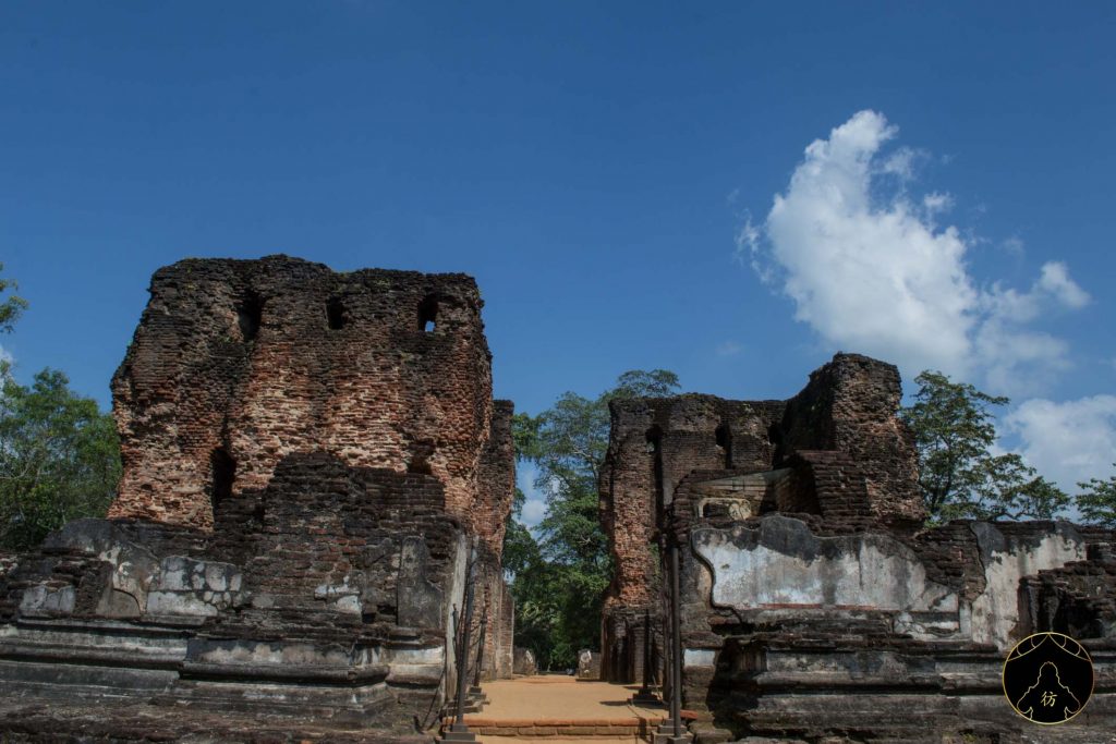 Polonnaruwa Sri Lanka - L'ancien palais royal