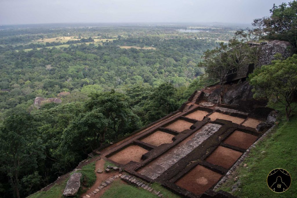 Sigiriya Sri Lanka - L'ascension du rocher du lion 10