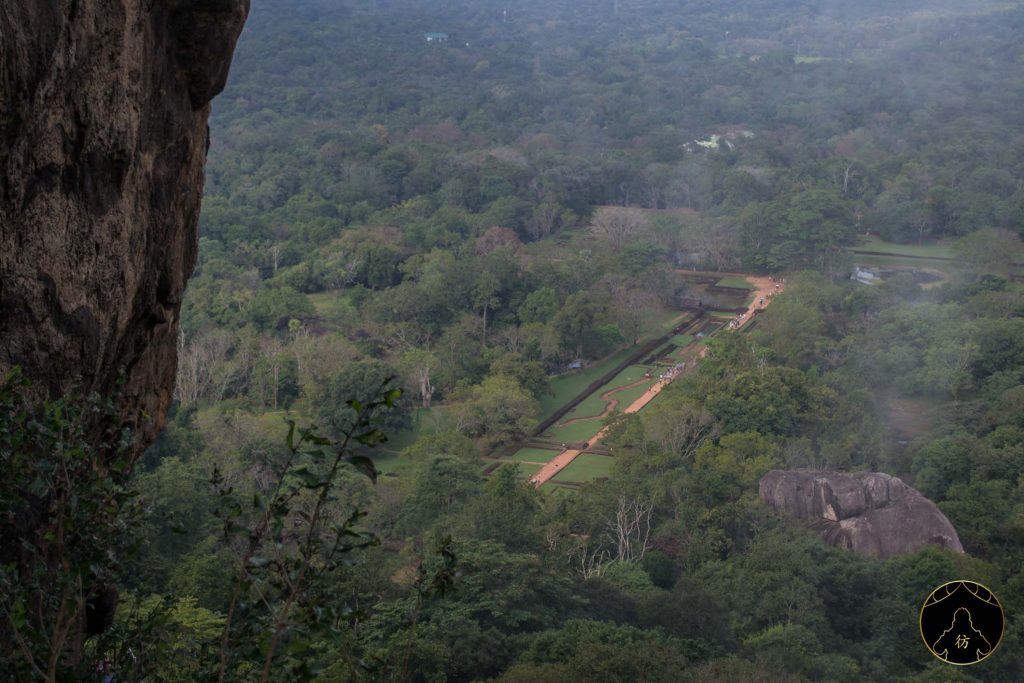 Sigiriya Sri Lanka - L'ascension du rocher du lion 10