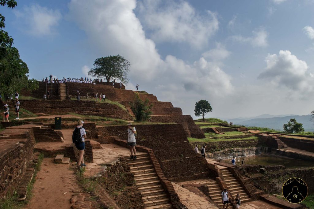 Sigiriya Sri Lanka - L'ascension du rocher du lion 14