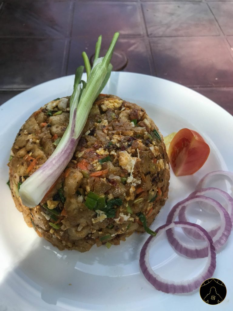 Sigiriya Sri Lanka - Restaurant Kottu Poulet