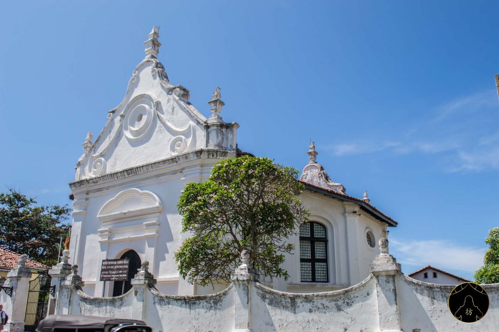 Galle Sri Lanka - Le fort de Galle 4 Dutch Reformed Church 1755