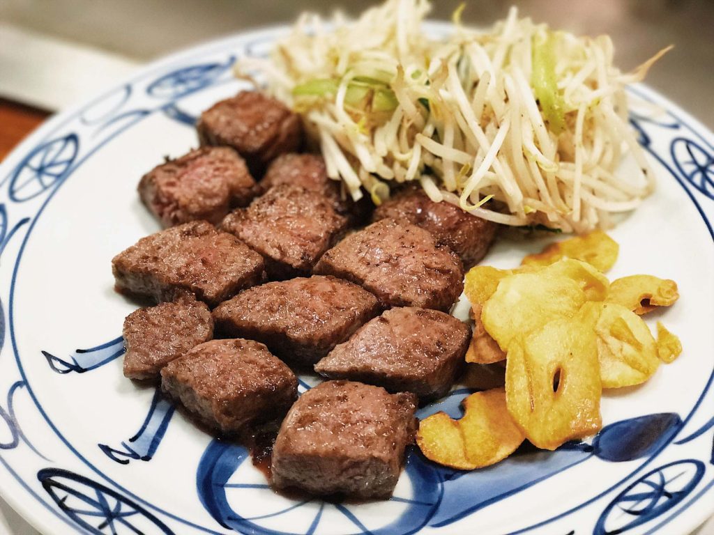 Boeuf de Kobe au Japon au restaurant Steakland Kobe