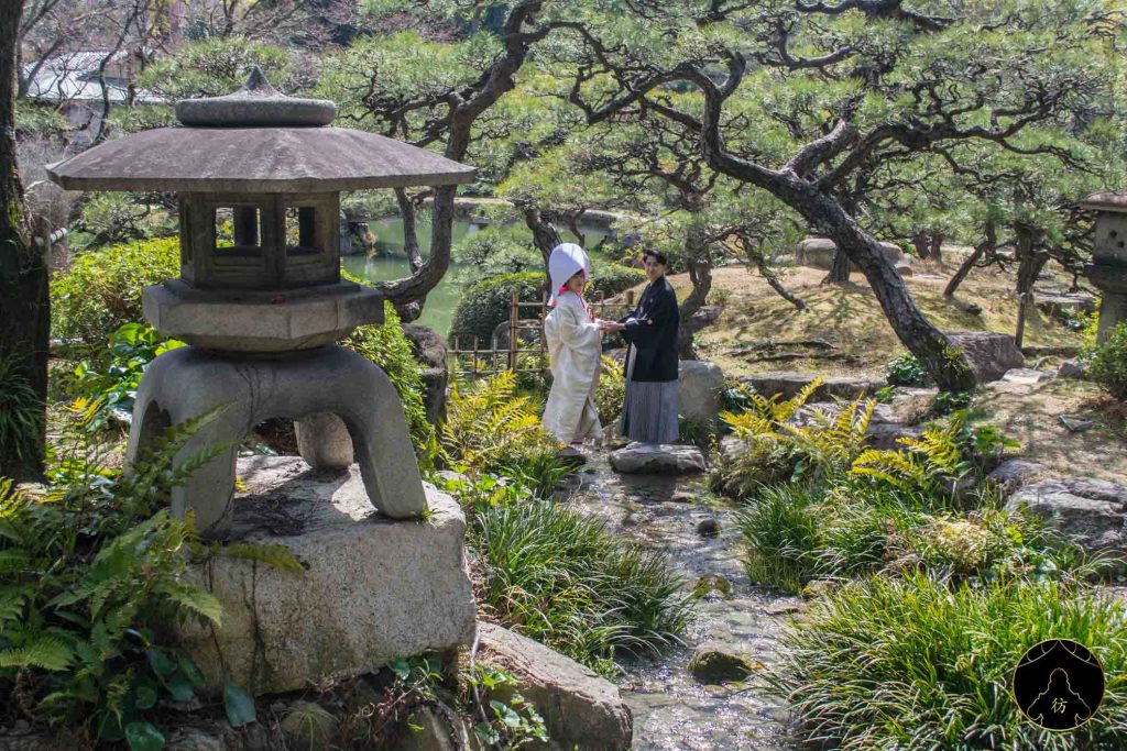 Kobe Japon - Le jardin Sorakuen 1