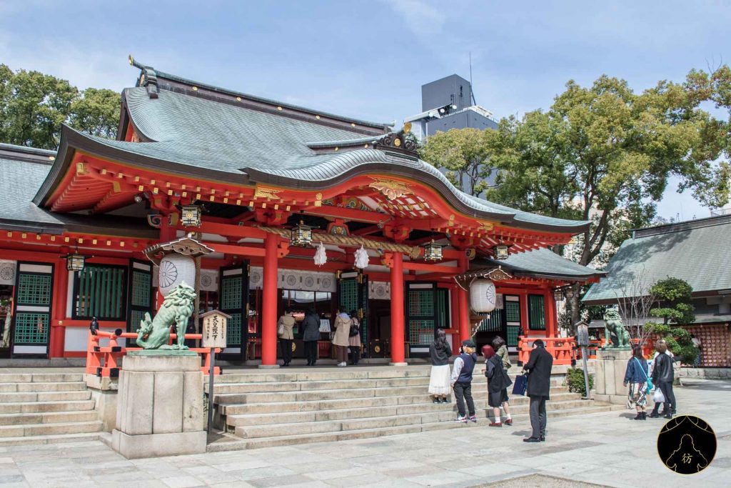 Kobe Japon - Le sanctuaire Ikuta 3