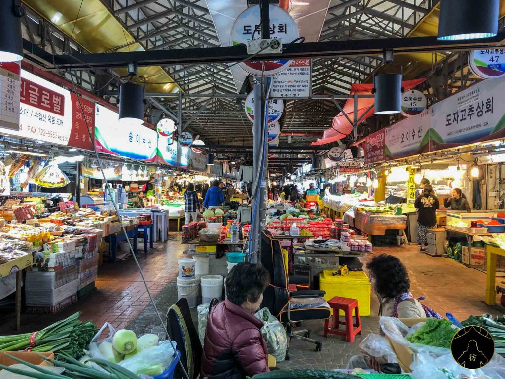 Île de Jeju Corée du Sud - Le marché de Dongmun 2