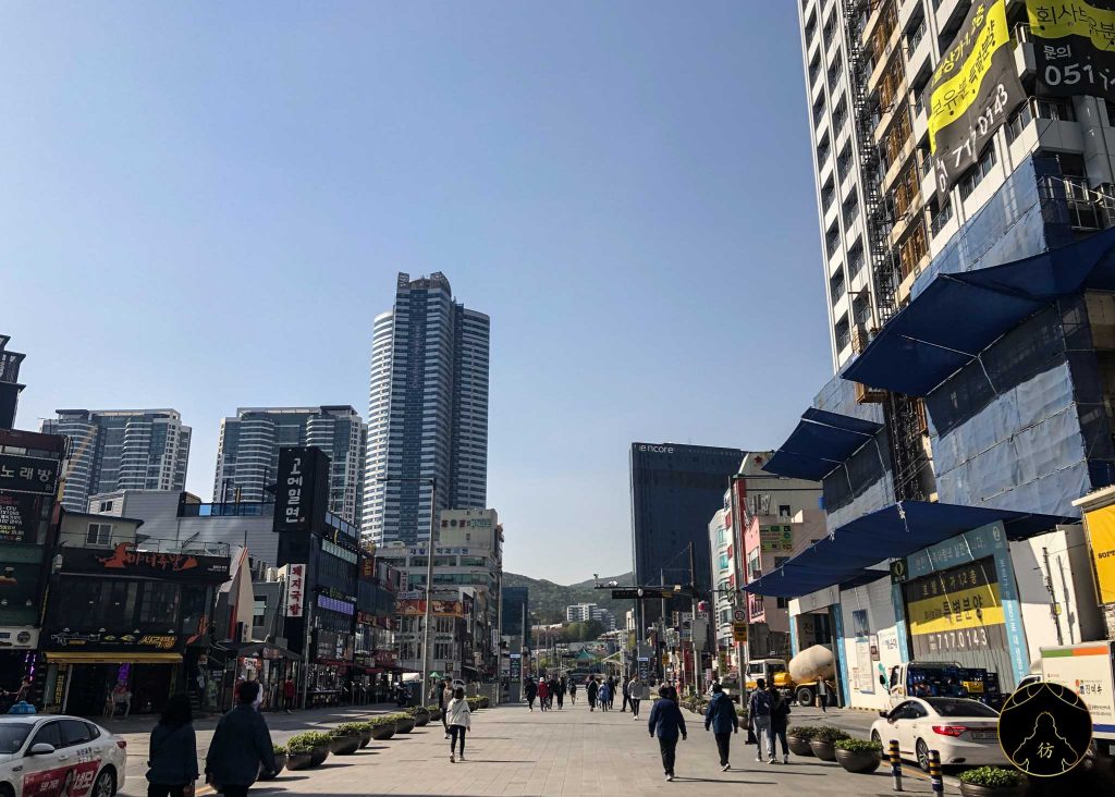 Busan Corée du Sud - La plage de Haeundae 1