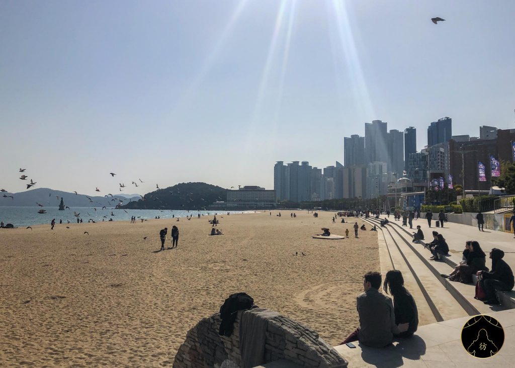 Busan Corée du Sud - La plage de Haeundae 3