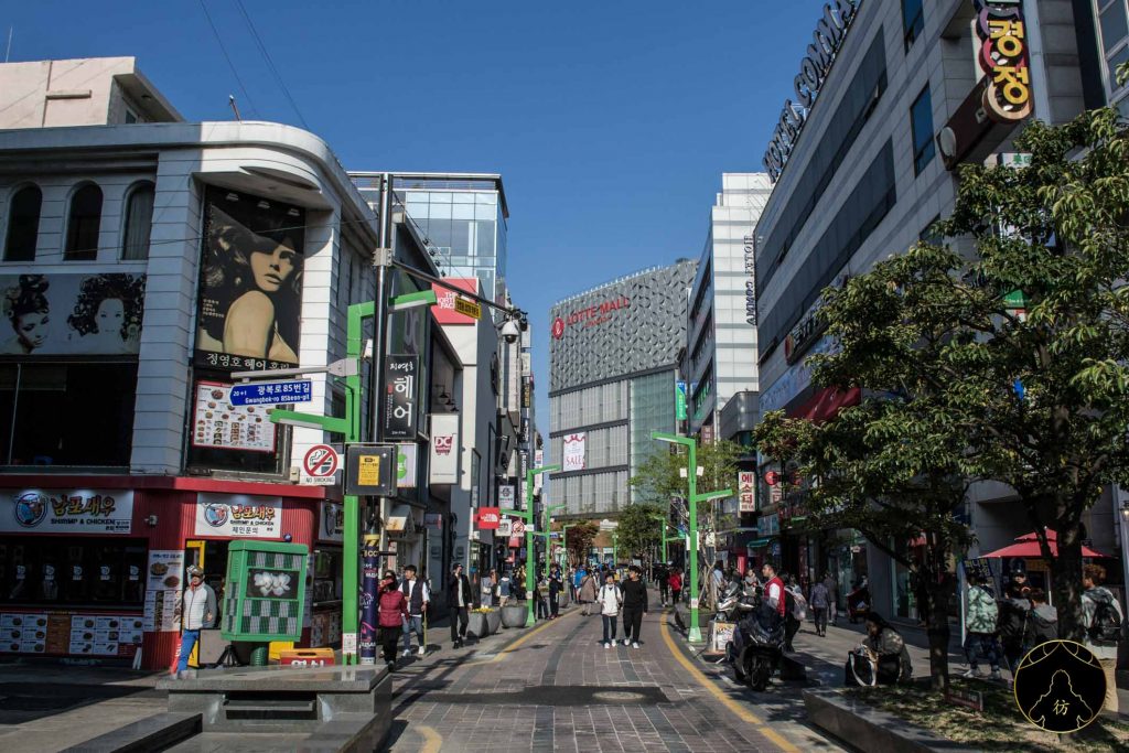 Busan Corée du Sud - La rue commerçante Gwangbok 1