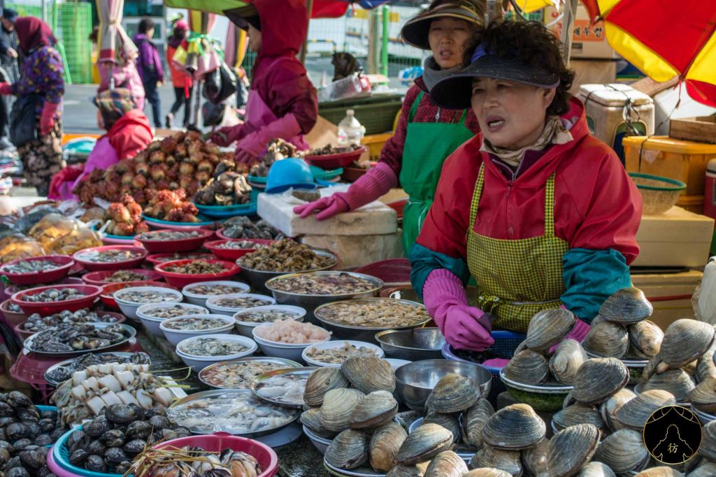 Busan Corée du Sud - Le marché aux poissons de Jalgachi 4