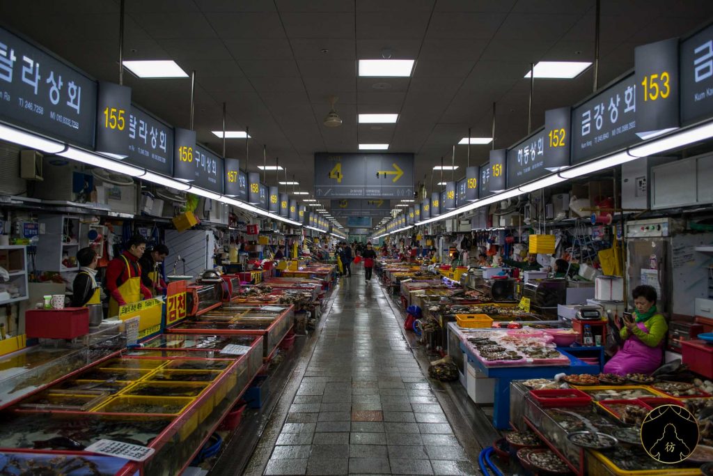 Busan Corée du Sud - Le marché aux poissons de Jalgachi 4