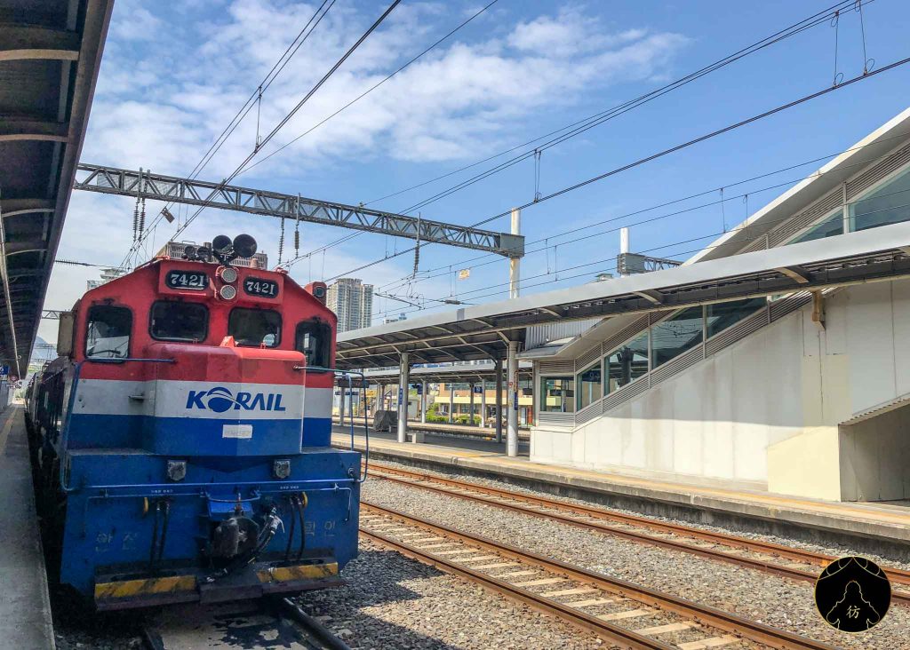 Busan Corée du Sud - Train local 1