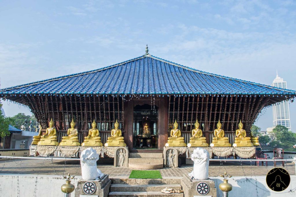 Colombo Sri Lanka #2 - Le temple Seema Malaka 1