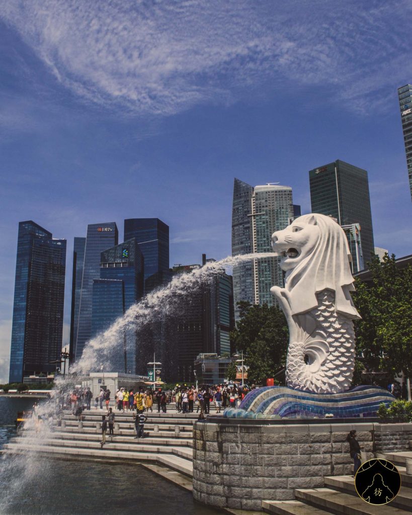 Visiter SIngapour - Le parc Merlion 1