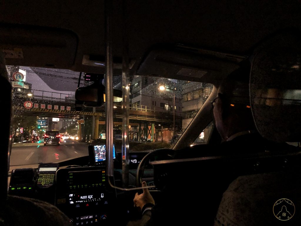 Taxi Nuit Tokyo