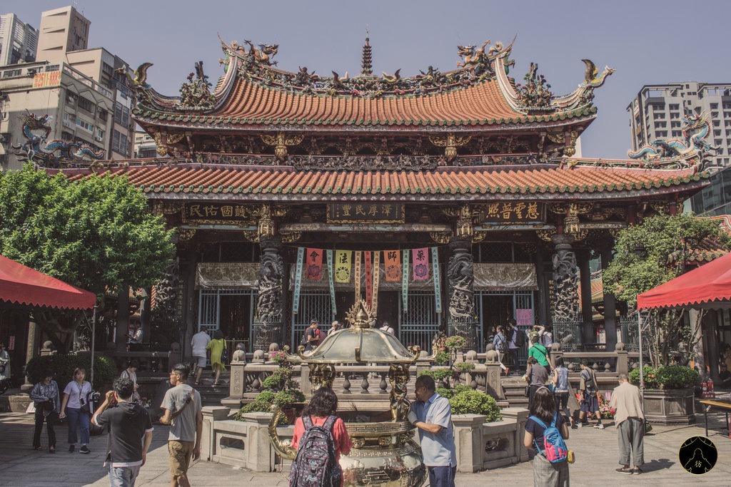 Visiter Taipei Taiwan - Le Temple Longshan 1