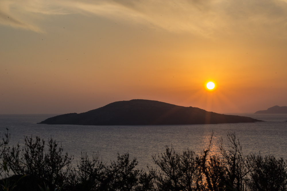 Ojika Nagasaki Japon - coucher du soleil depuis l'île de Madara 1