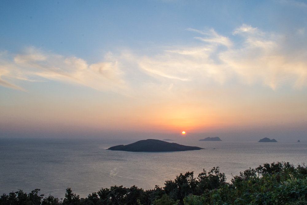 Ojika Nagasaki Japon - coucher du soleil depuis l'île de Madara 2